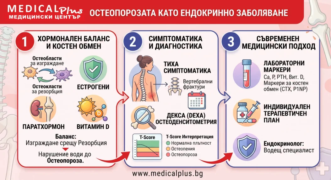 Остеопороза като ендокринно заболяване - Медикал Плюс Блог статия