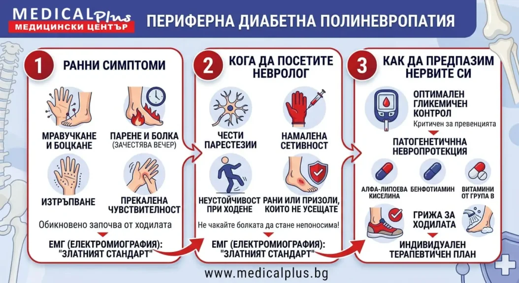 Диебетна полиневропатия - Медикал Плюс Блог статия